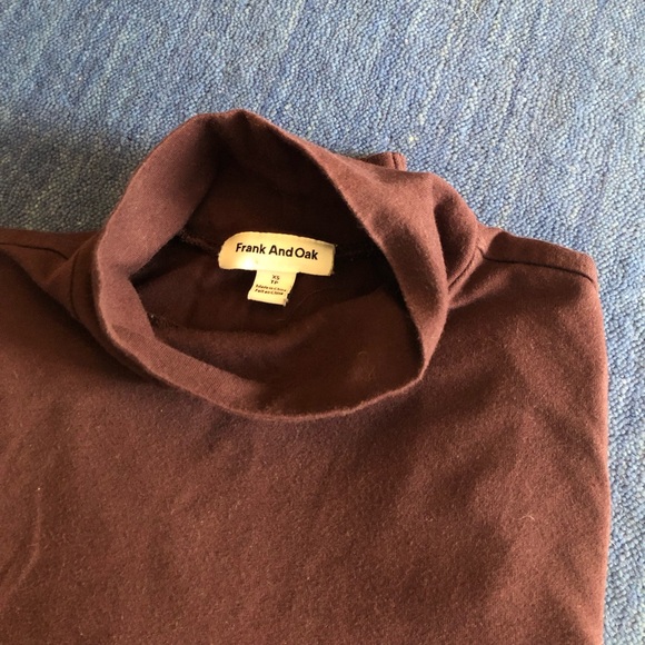 Dark Purple Turtleneck - Picture 3 of 3